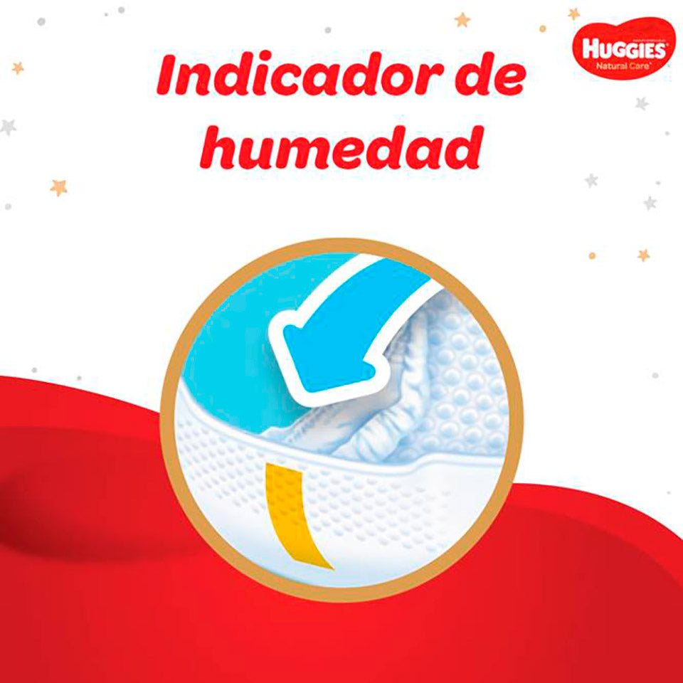 Pañal Huggies Natural Care Talla P 30 Und