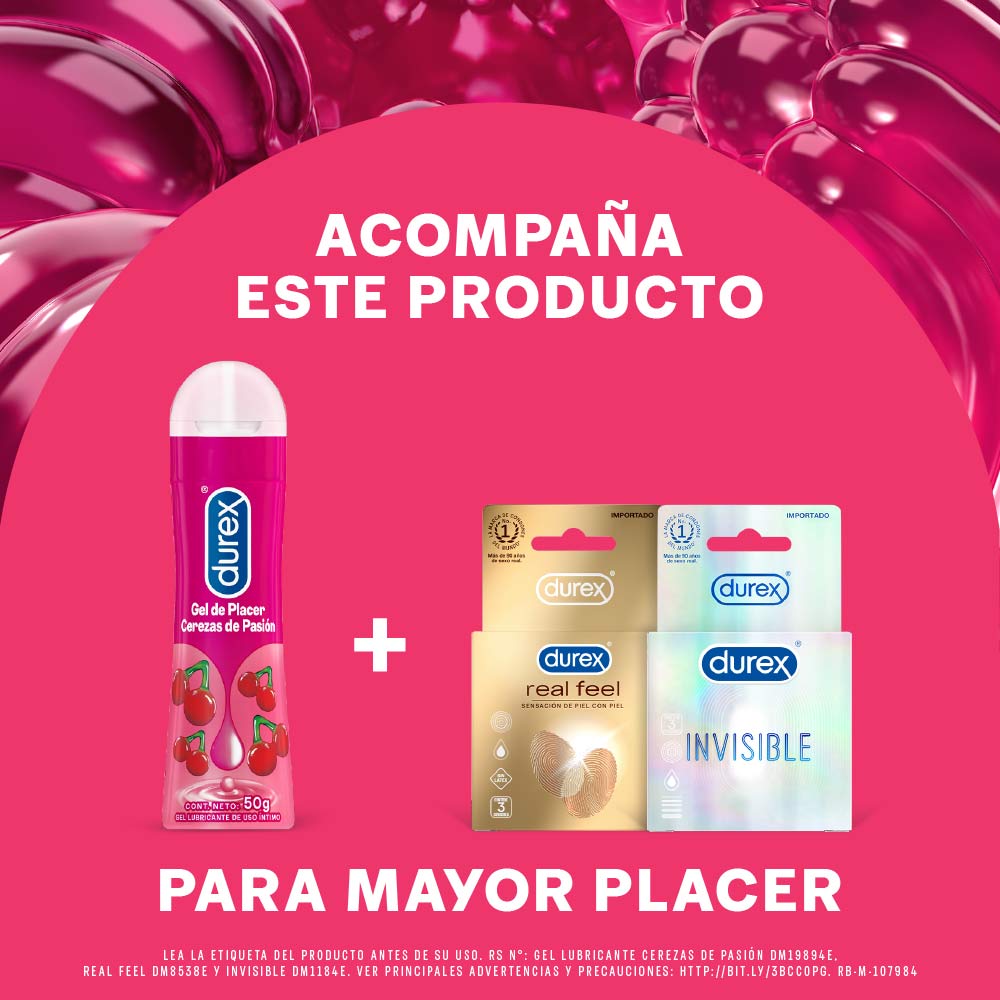 Lubricante Cereza Durex 50 Ml