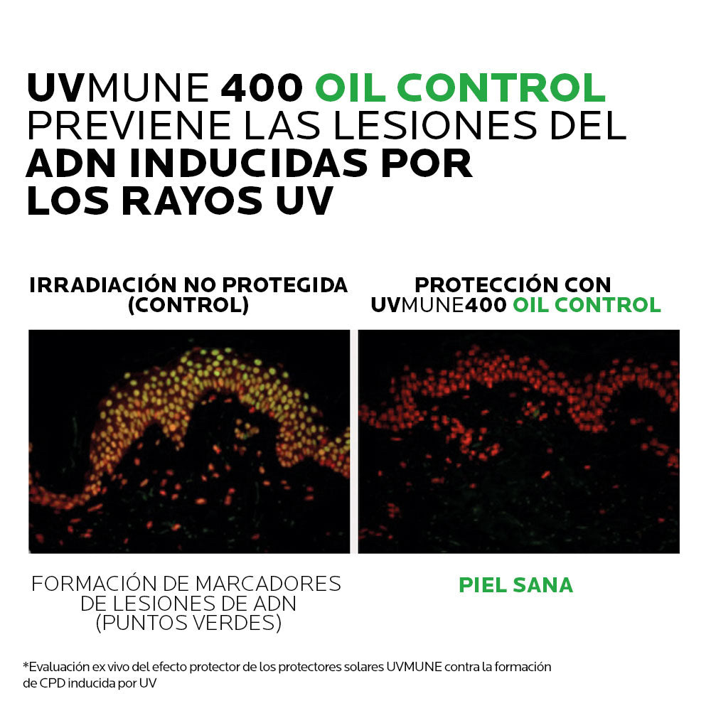 La Roche Posay Anthelios Uvmune 400 Gel Crema - Oil Control Toque Seco Fps 50+ 50 Ml