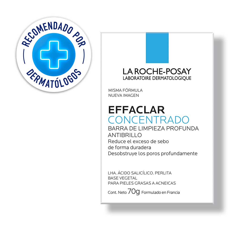 Jabón En Barra La Roche Posay Effaclar - Pieles Mixtas A Grasas 70 G