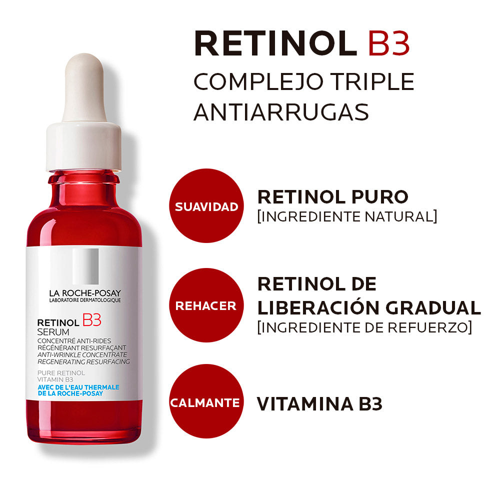 La Roche Posay Retinol B3 Sérum Anti-arrugas Profundas 30 Ml