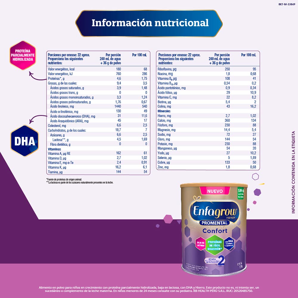 Enfagrow Premium Promental Confort 2 800 G