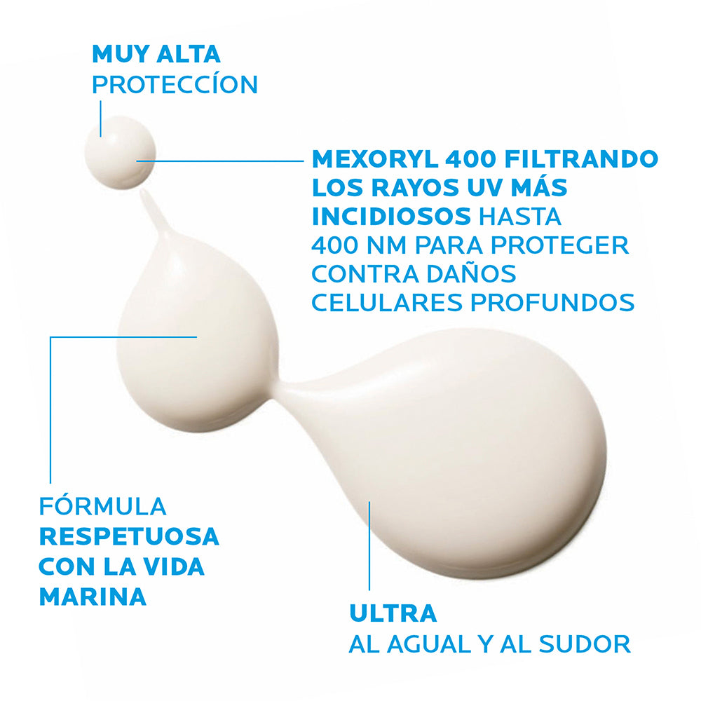 Protector Solar La Roche Posay Anthelios UVMune 400 Fluido Invisible FPS 50+ 50 Ml