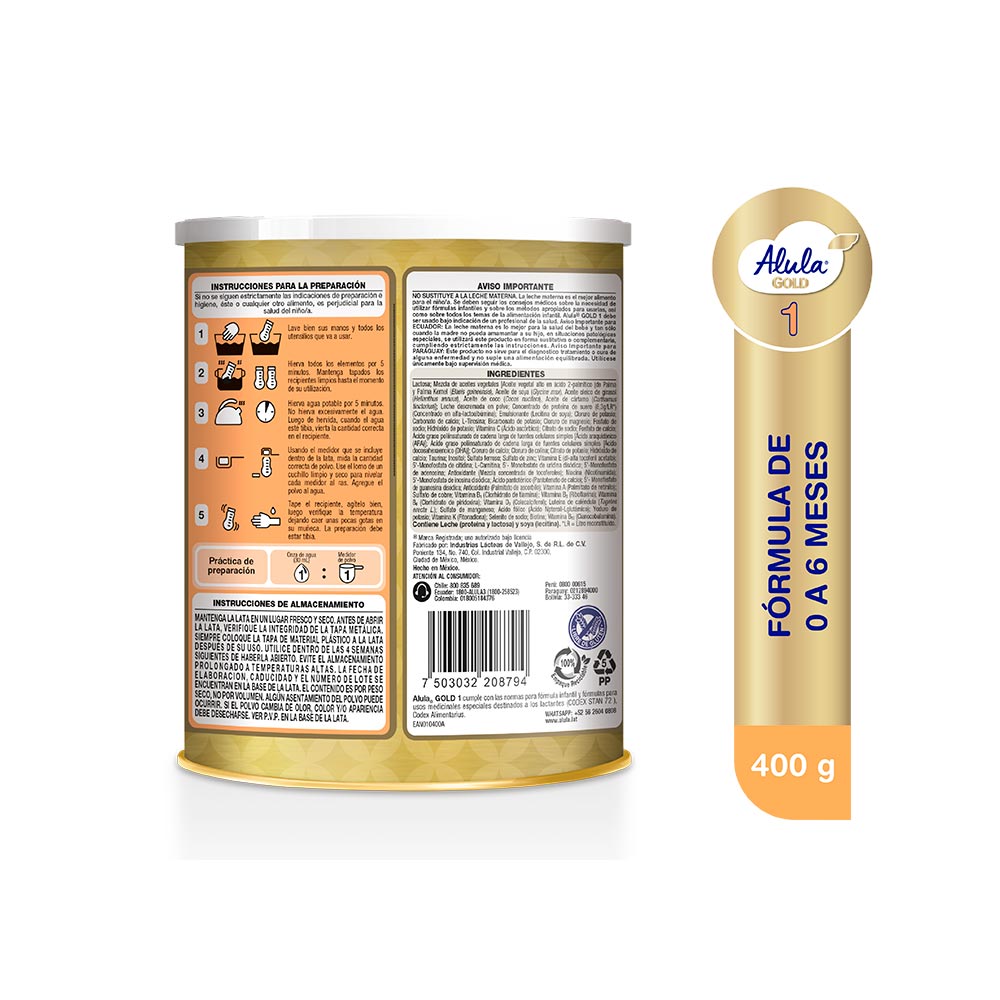 Alula Gold Etapa 1 400 G