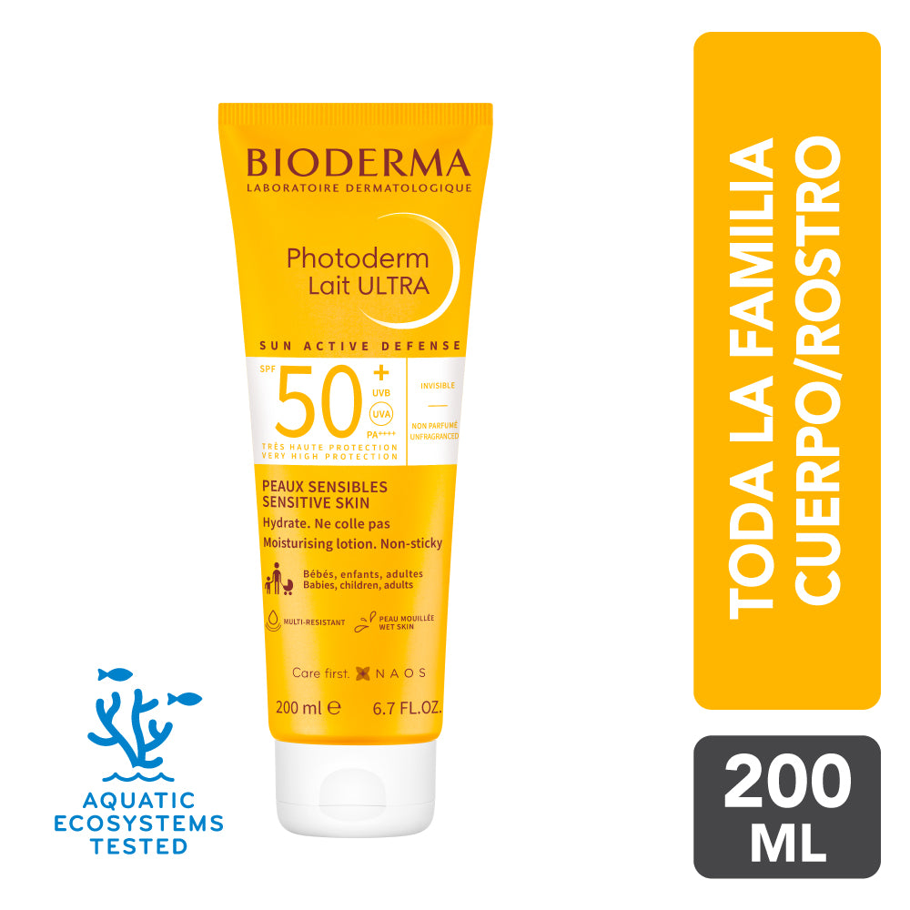 Photoderm Lait Ultra Familiar Spf 50+ Bioderma 200 Ml