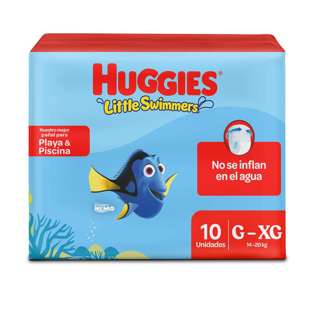 Pañales Huggies Little Swimmers Talla G-XG