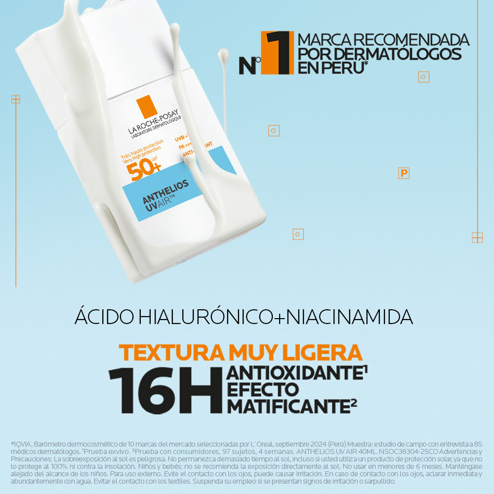 La Roche Posay Protector Solar Anthelios UV Air SPF50+ 40 ml