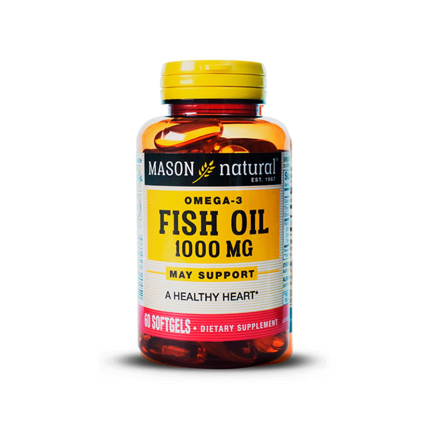 Mason Omega-3 Fish Oil 60 Cápsulas Blandas