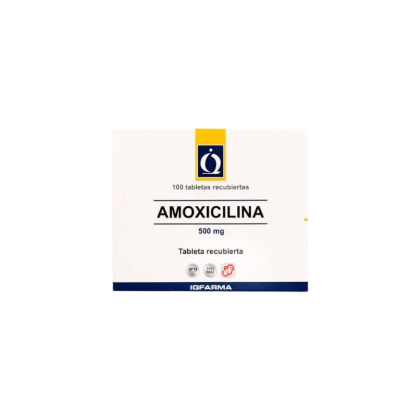 Amoxicilina IQ 500 Mg - Blíster 10 Und