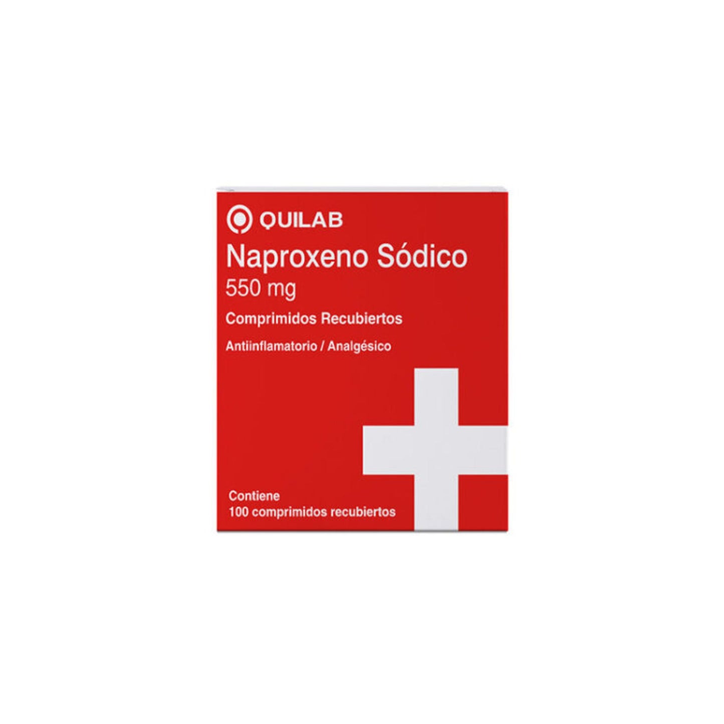 Naproxeno Sódico 550 Mg Quilab - Blíster 10 Und