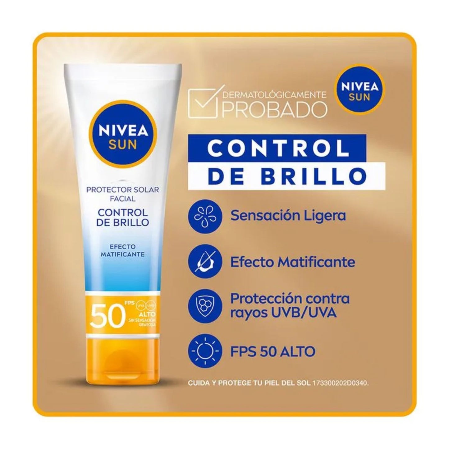 Protector Solar Control Brillo FPS50 50 Ml