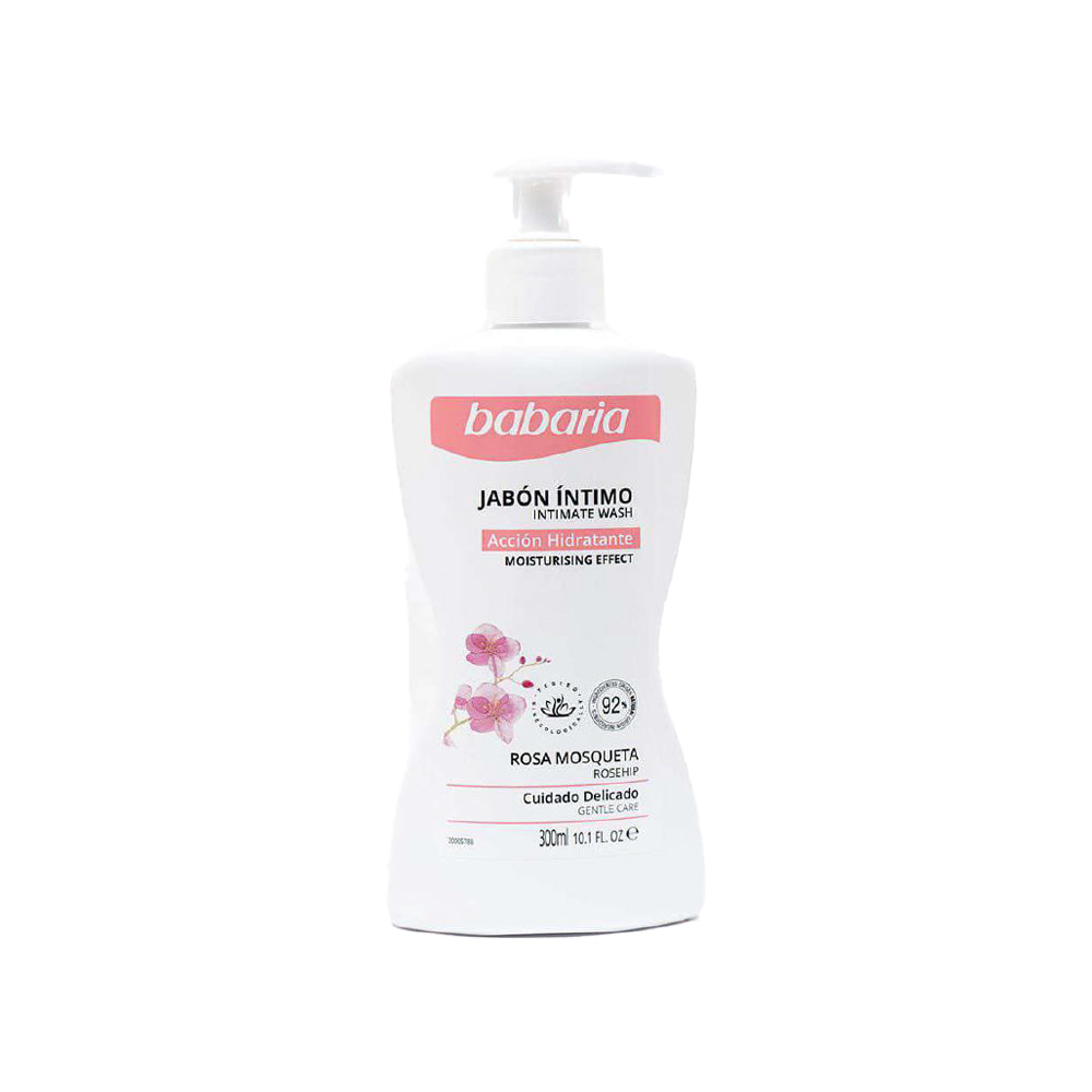 Babaria Jabón Íntimo Rosa Mosqueta 300 Ml