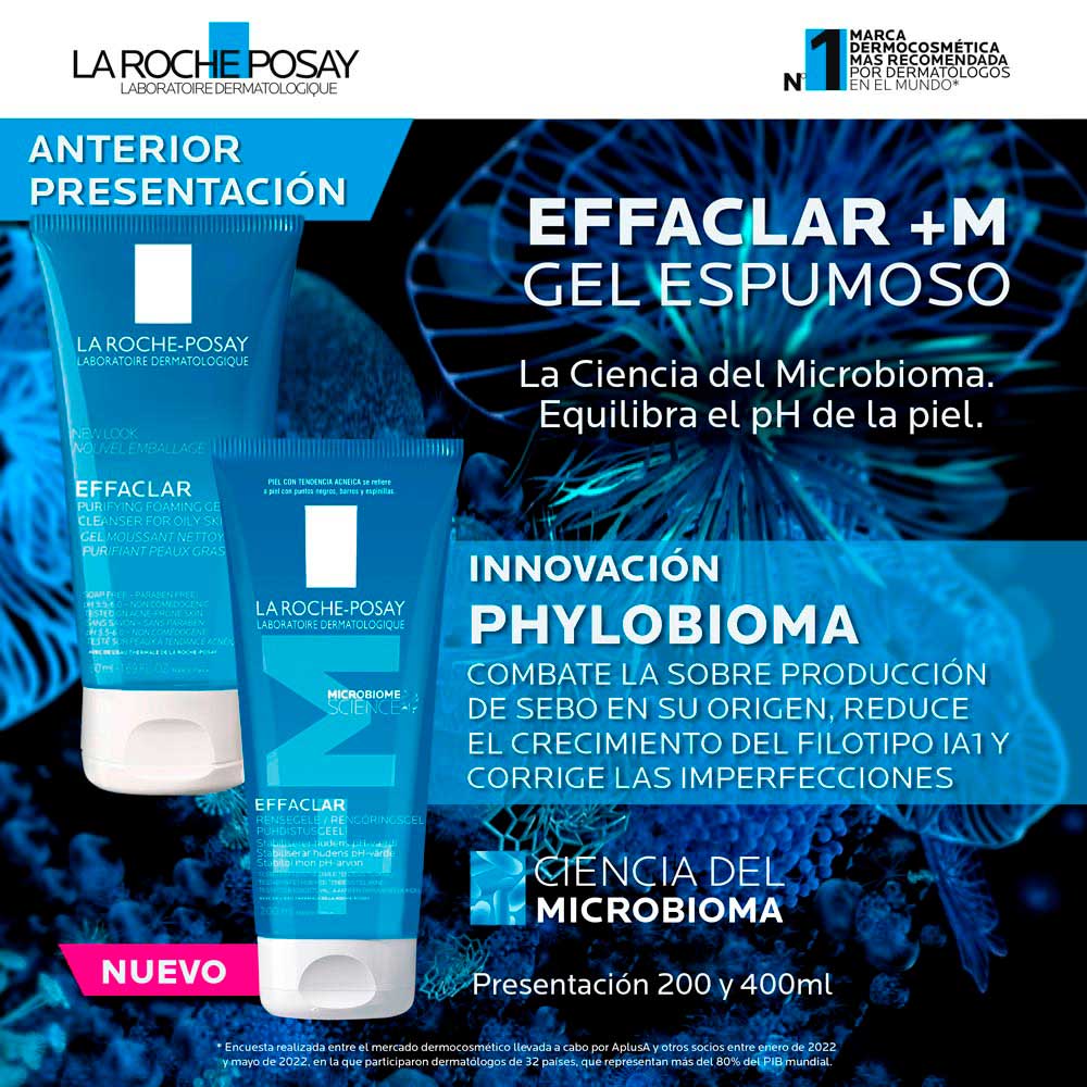 Gel Limpiador Effaclar La Roche Posay 200 Ml