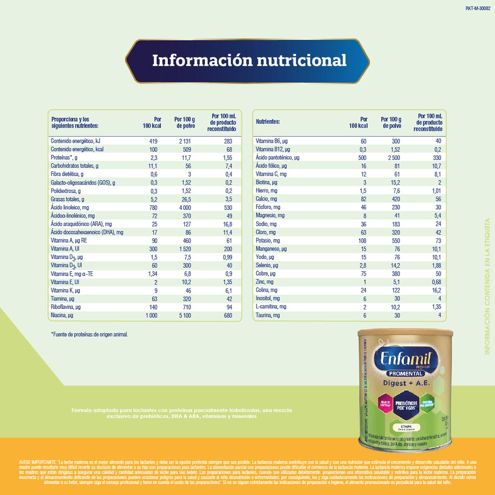 Enfamil Promental Premium Digest + A.E 352 G