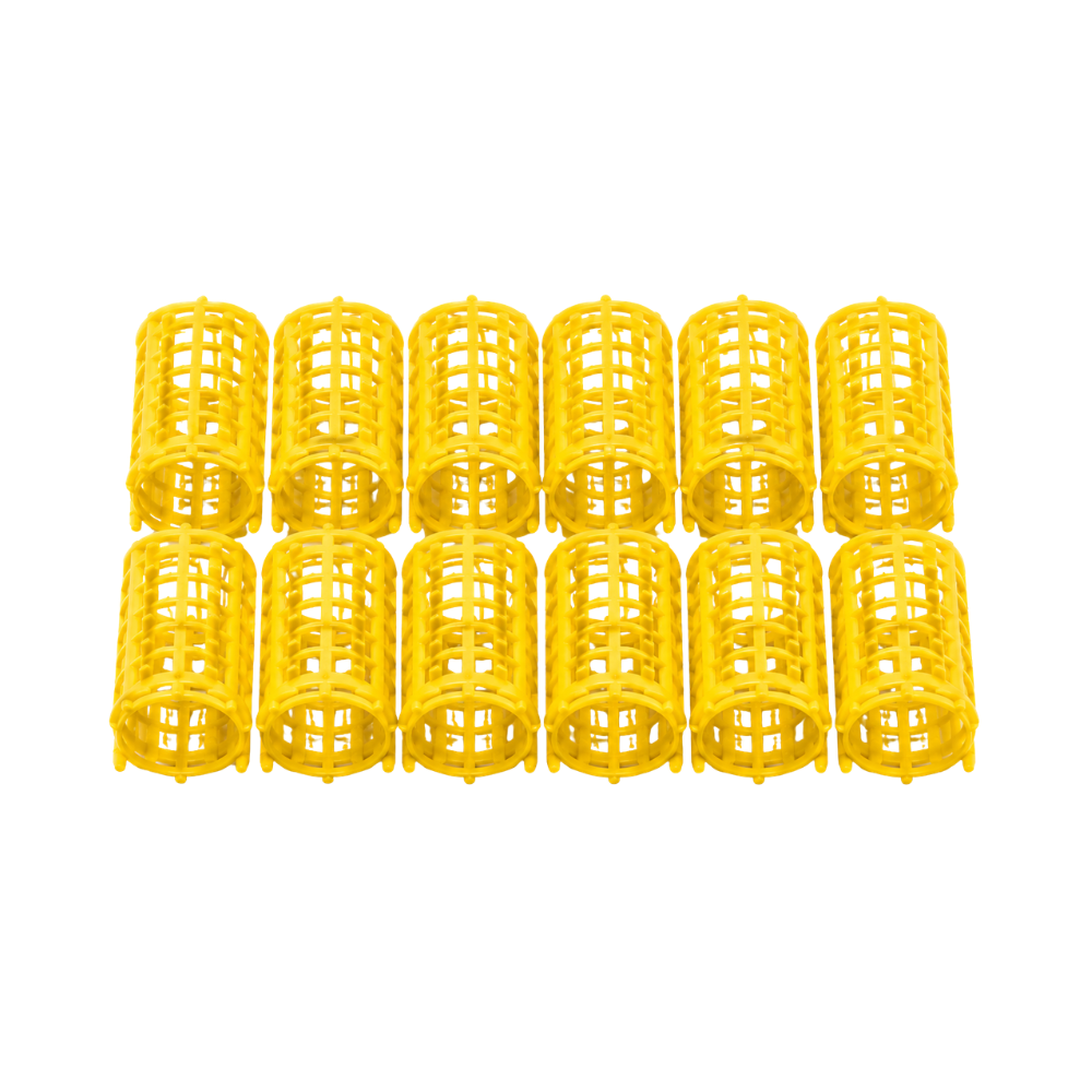 Ruleros de Plástico para el Cabello #5 12 Und