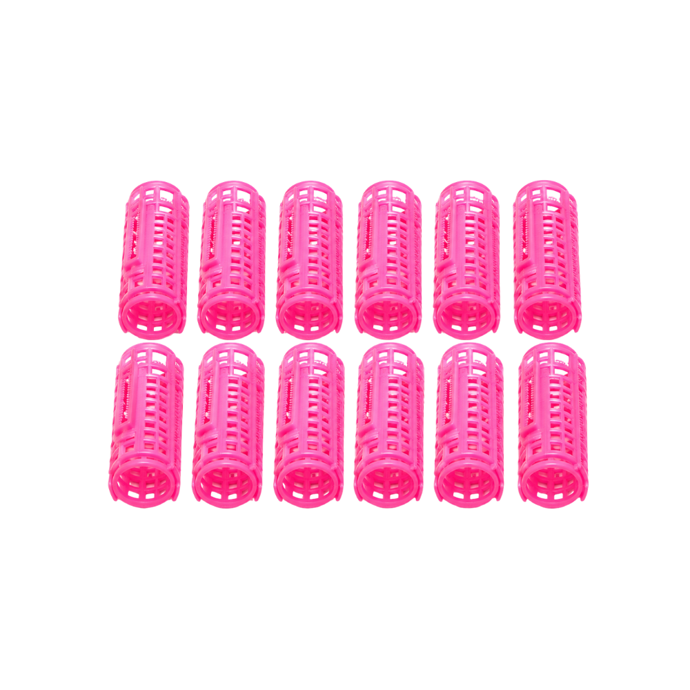 Ruleros de Plástico para el Cabello #2 12 Und