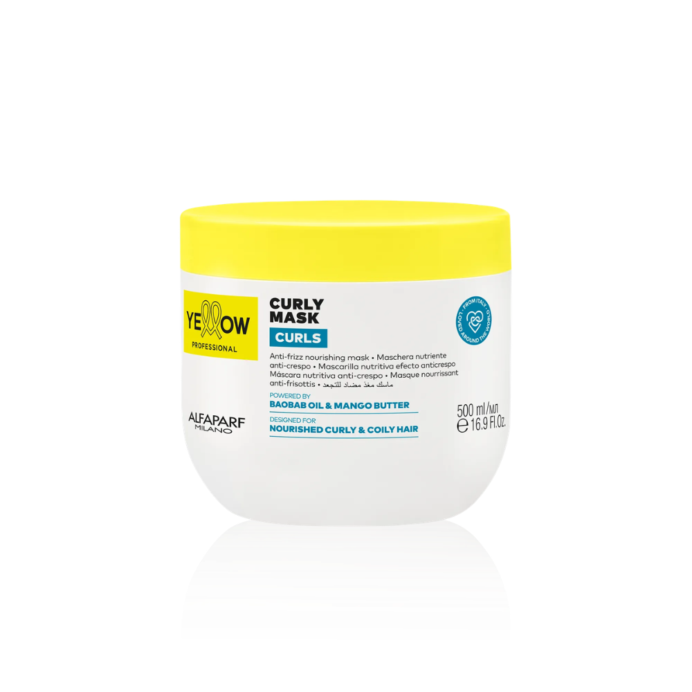 Mascarilla Capilar Nutritiva Alfaparf Yellow Curls 500 Ml