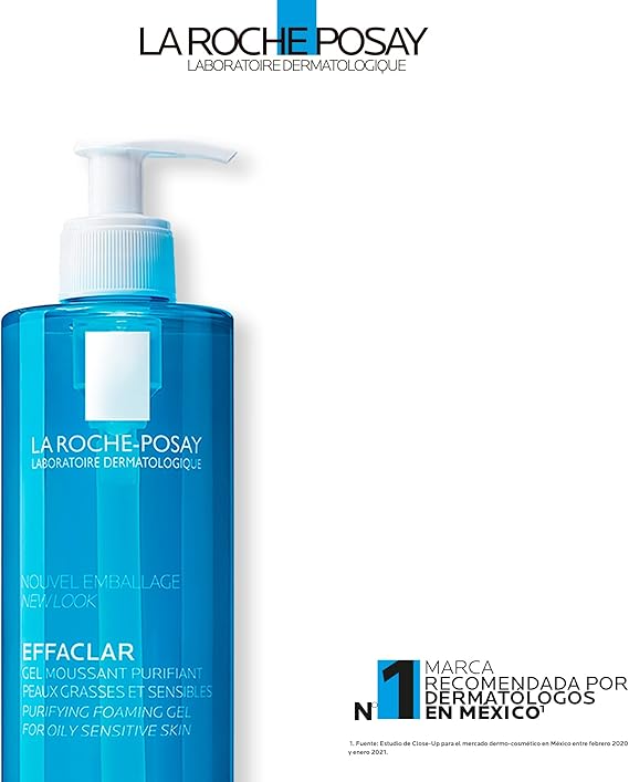 La Roche Posay Effaclar Gel Limpiador Pieles Mixtas A Grasas 400 Ml