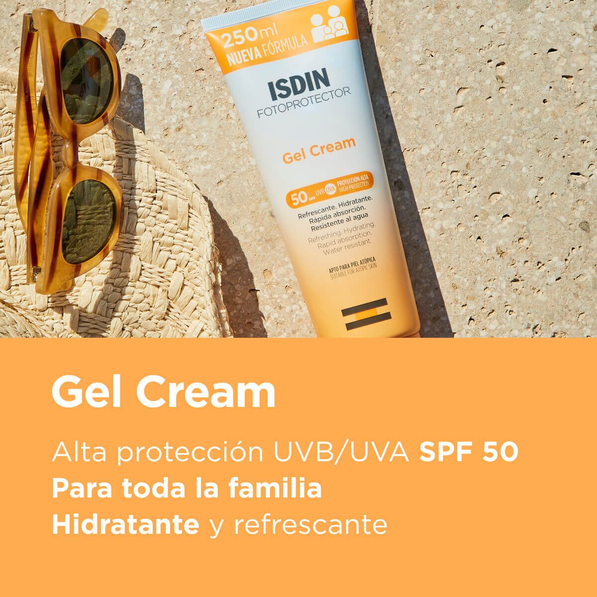 Fotoprotector Isdin Gel Cream Spf 50+ 250 Ml