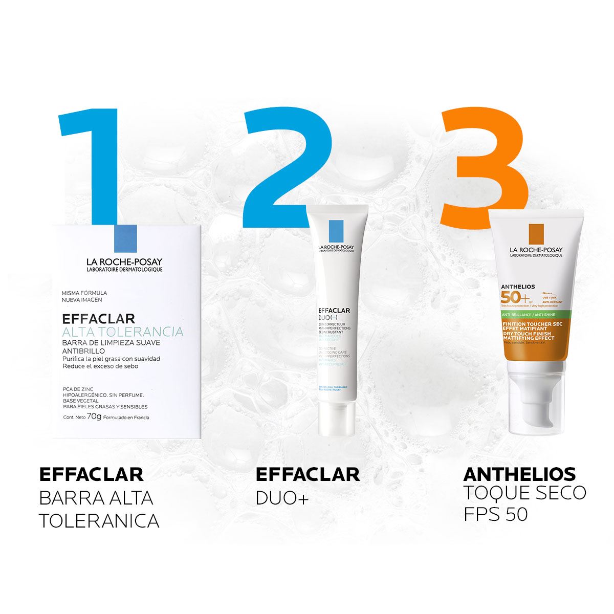 Jabón En Barra La Roche Posay Effaclar - Pieles Mixtas A Grasas 70 G