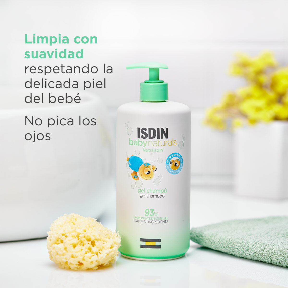 Isdin Baby Naturals Gel Champú 200 Ml