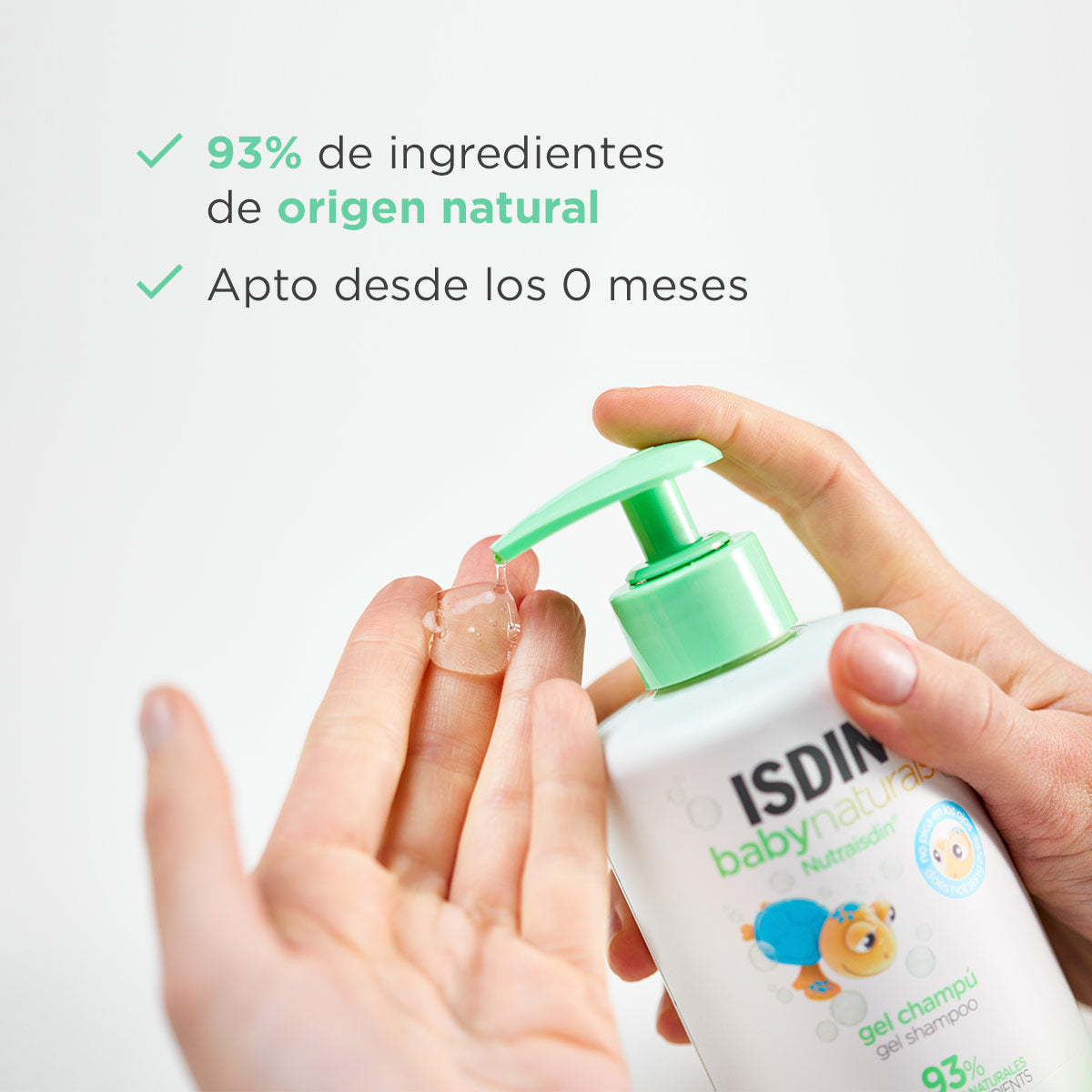 Isdin Baby Naturals Gel Champú 200 Ml