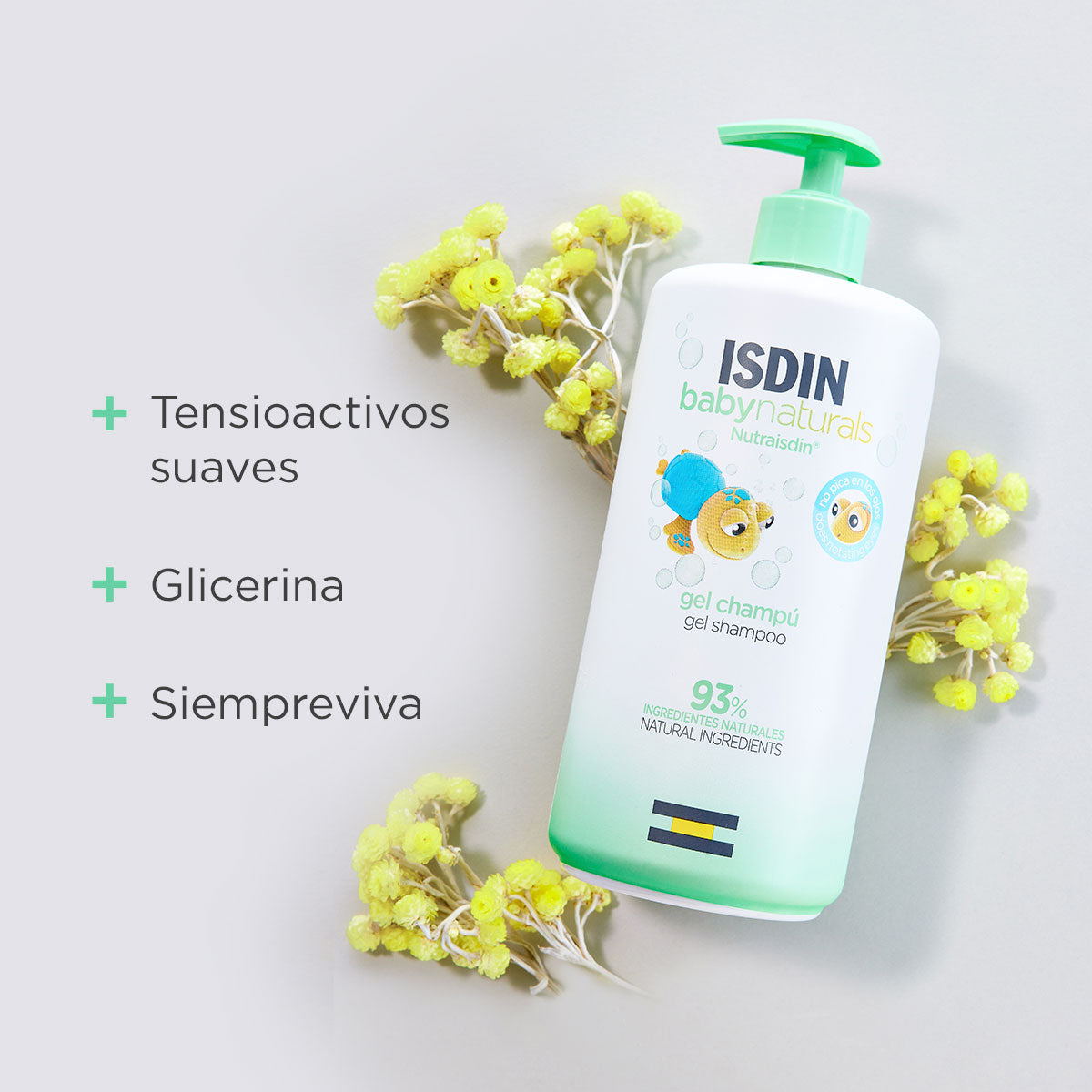 Isdin Baby Naturals Gel Champú 200 Ml