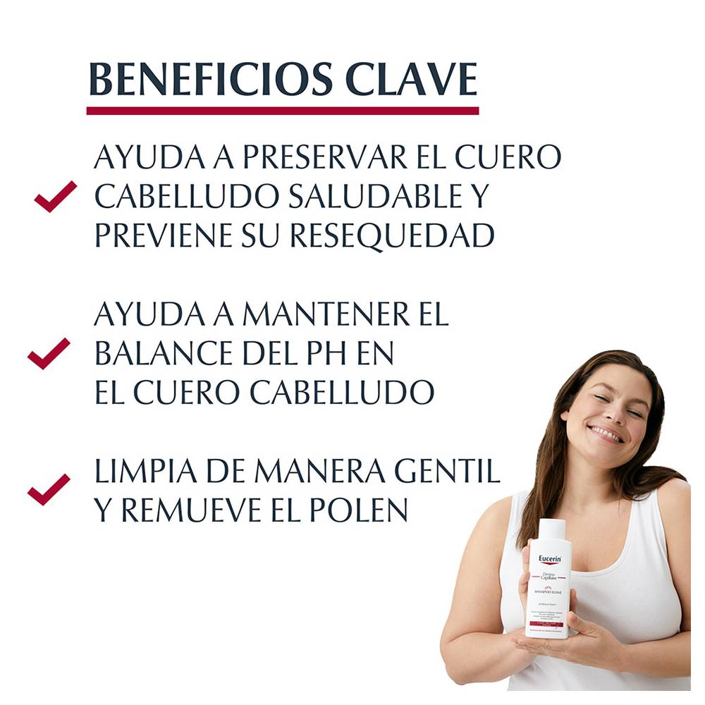 Eucerin Ph5 Shampoo Suave Dermo Capillaire 250 Ml