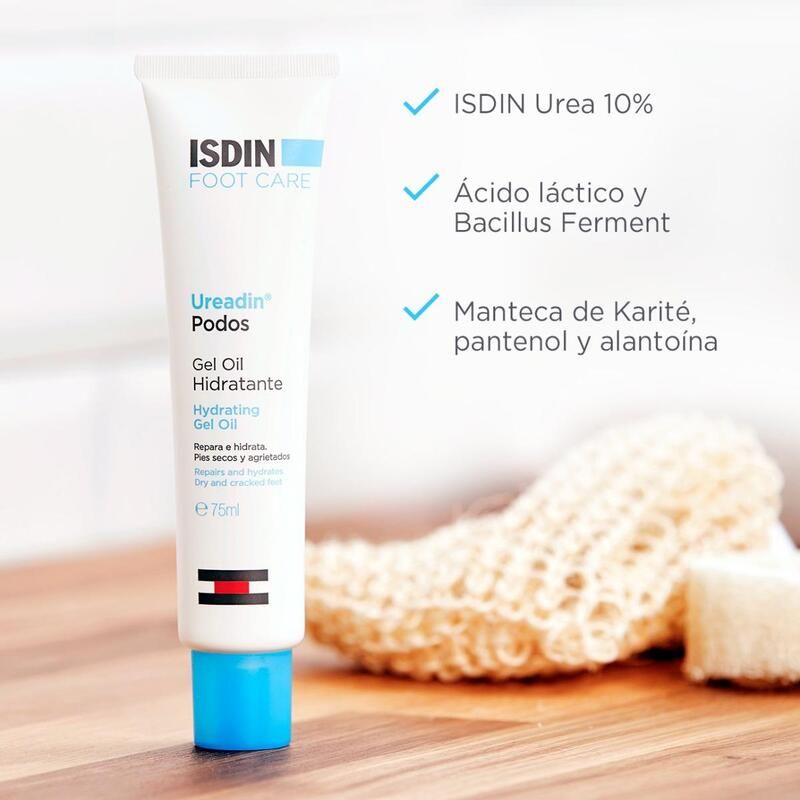 Isdin Ureadin Podos Gel Oil - Pies Secos Y Agrietados 75 Ml