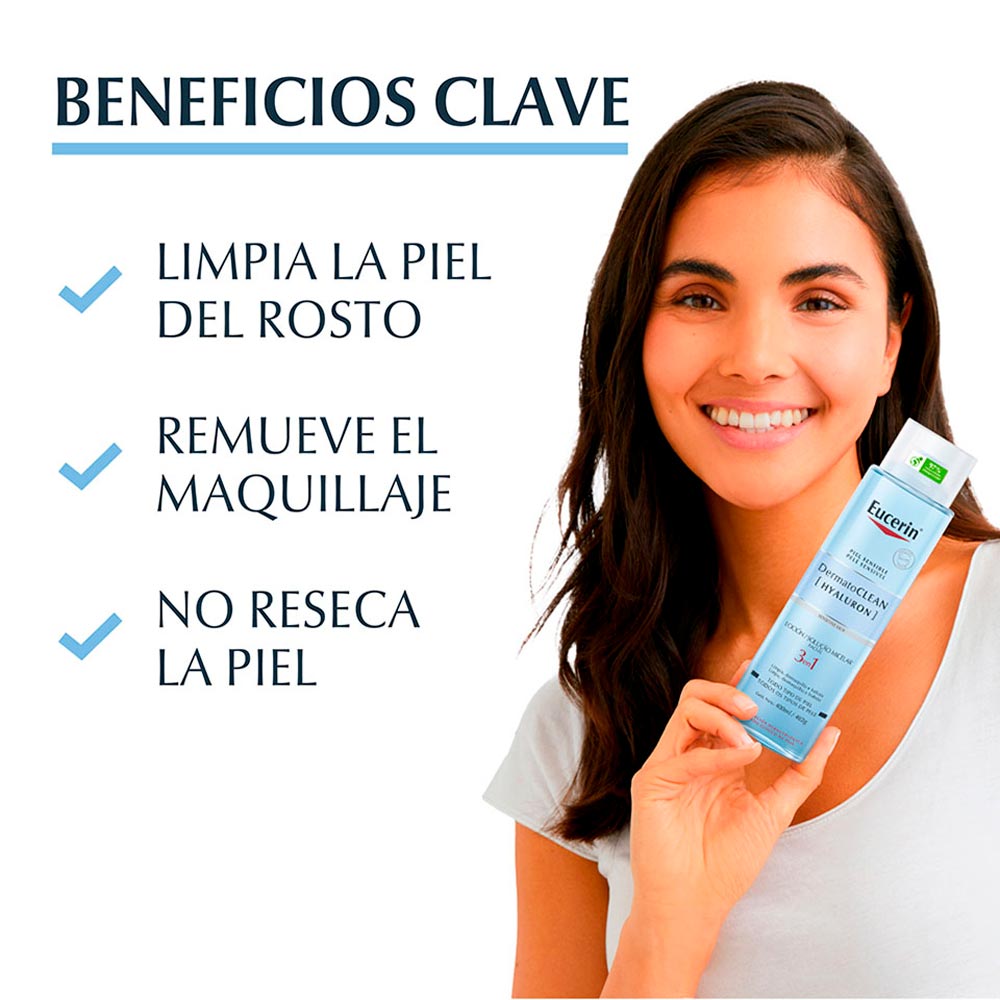 Eucerin Gel Limpiador Facial Dermo Pure - Para Piel Grasa O Con Imperfecciones 200 Ml