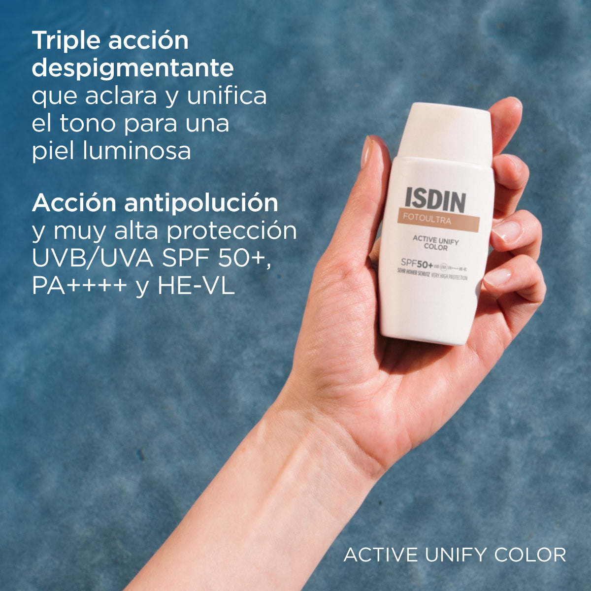 Isdin Fotoultra 100 Active Unify Color Spf 50+ 50 Ml