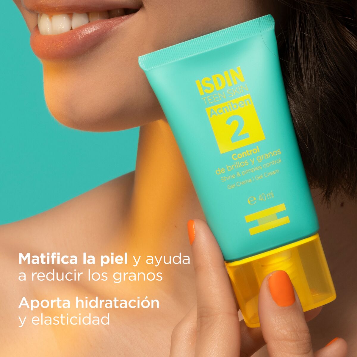 Isdin Teen Skin Acniben 2 Gel Crema Control Granos Y Brillo