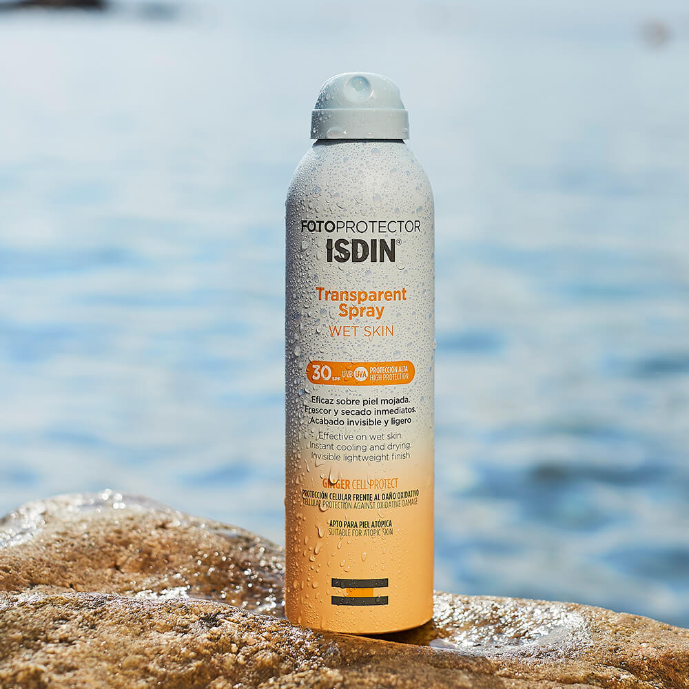 Isdin Fotoprotector Transparent Spray Wet Skin Spf 50+ 250 Ml