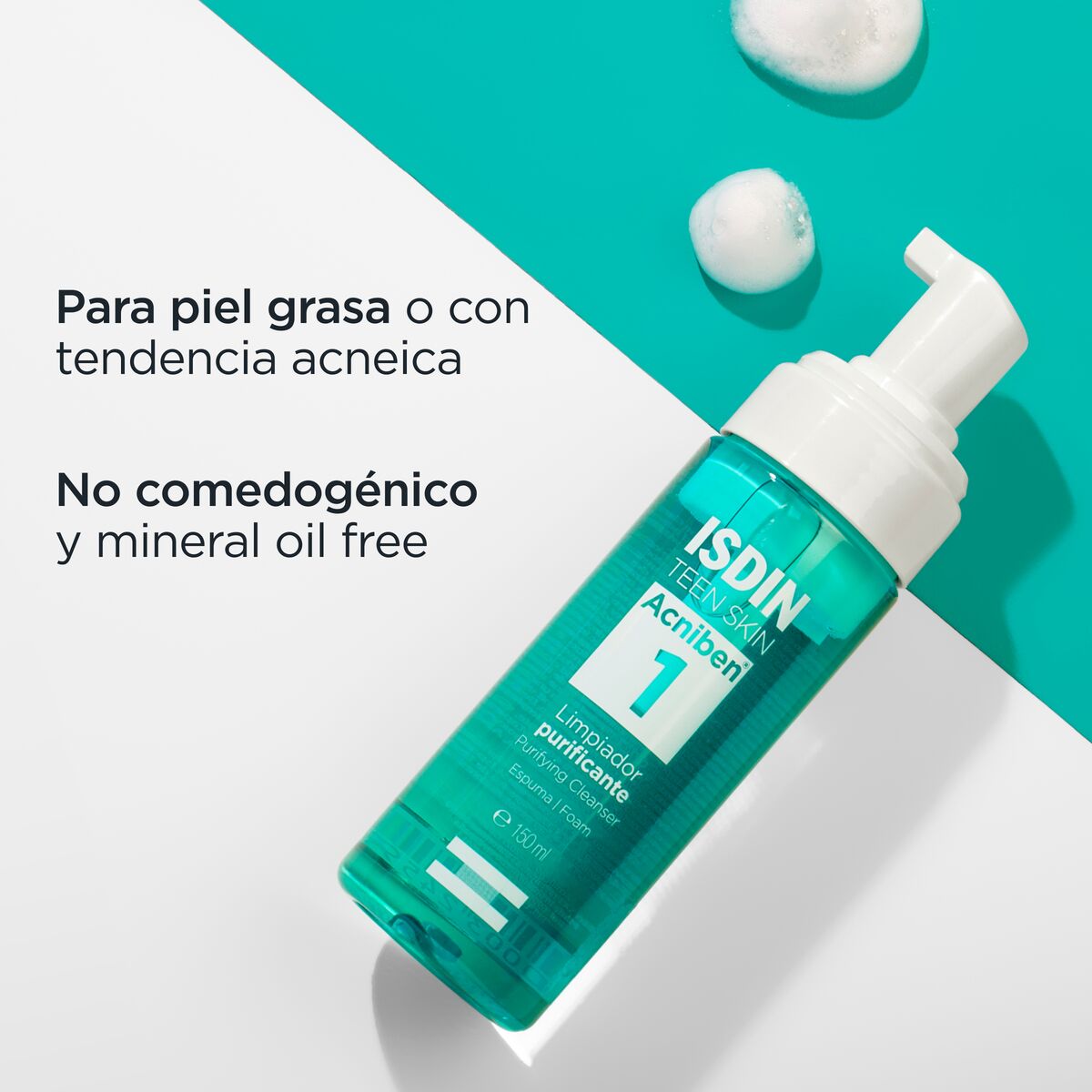 Isdin Teen Skin Acniben Limpiador Purificante 150 Ml