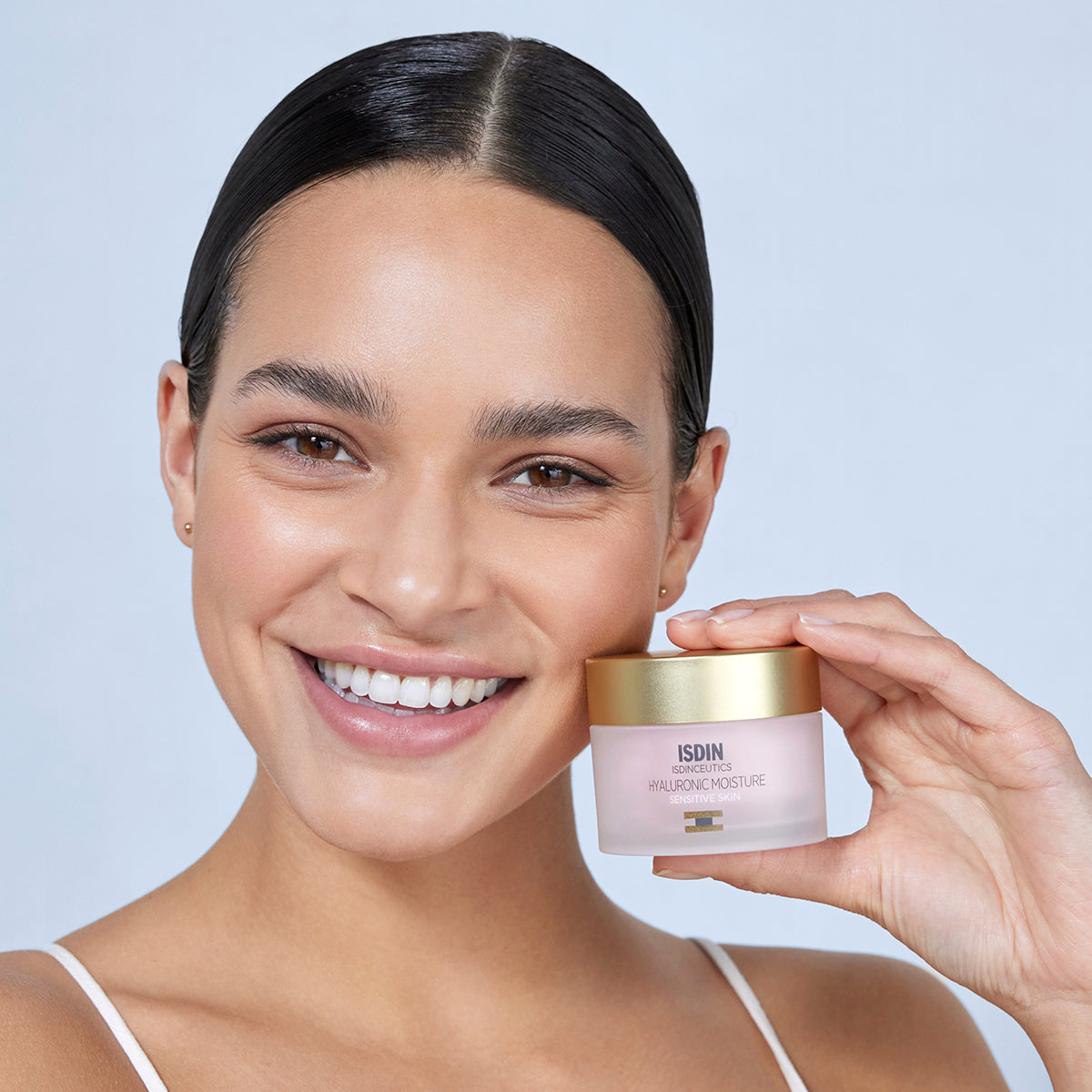 Isdinceutics Hyaluronic Moisture Sensitive - Crema Facial Hidratante Piel Sensible 50 G