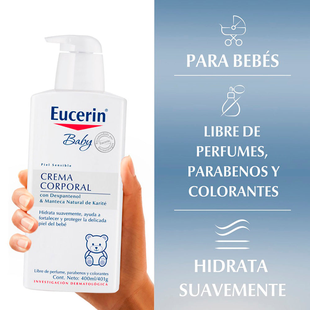 Eucerin Baby Crema Corporal 400 Ml