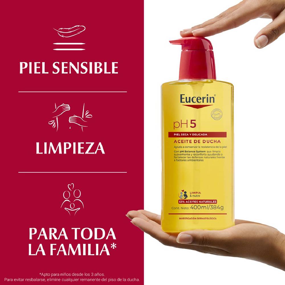 Eucerin Ph5 Aceite De Ducha 400 Ml