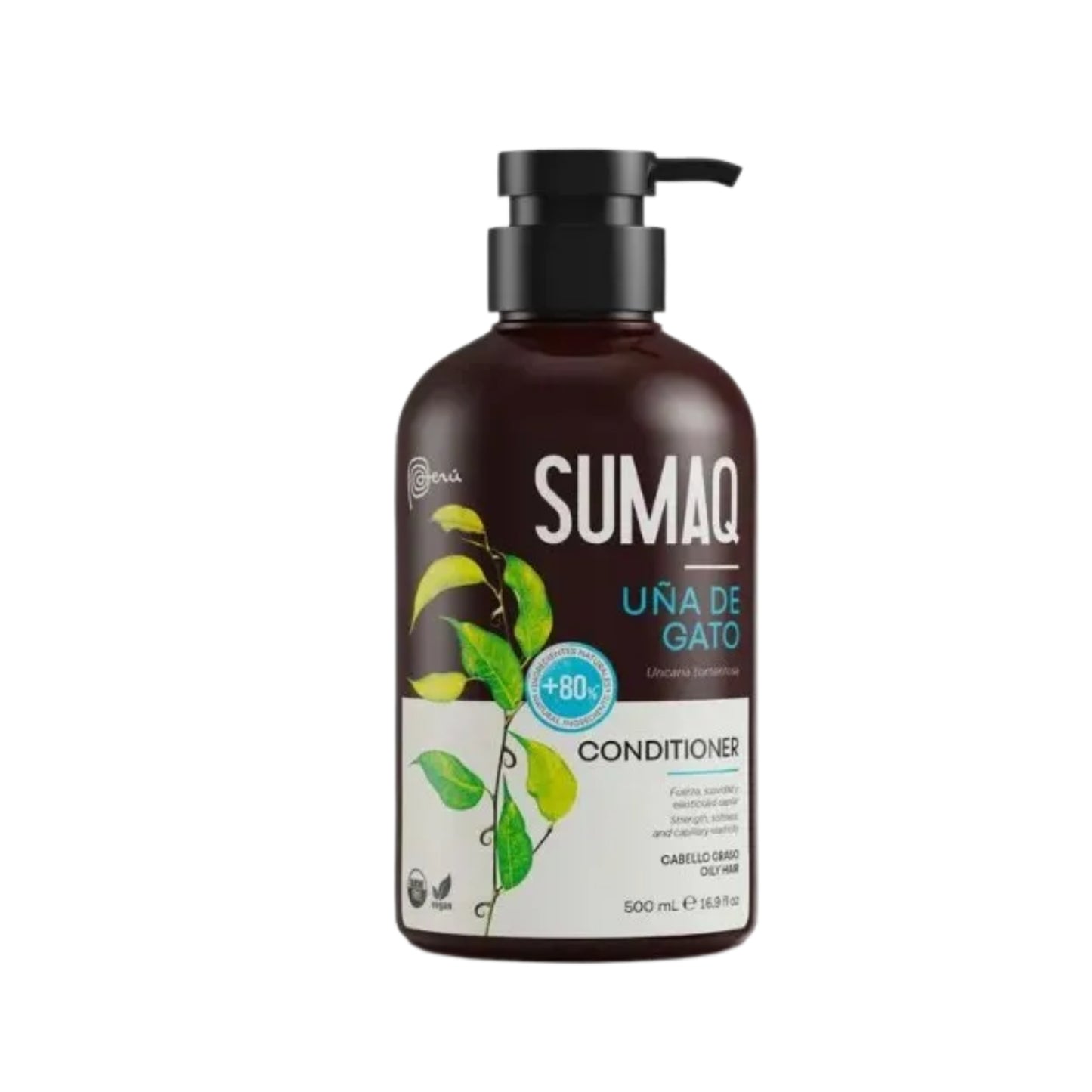 Acondicionador Capilar Cabello Graso Uña de Gato Sumaq 500 Ml