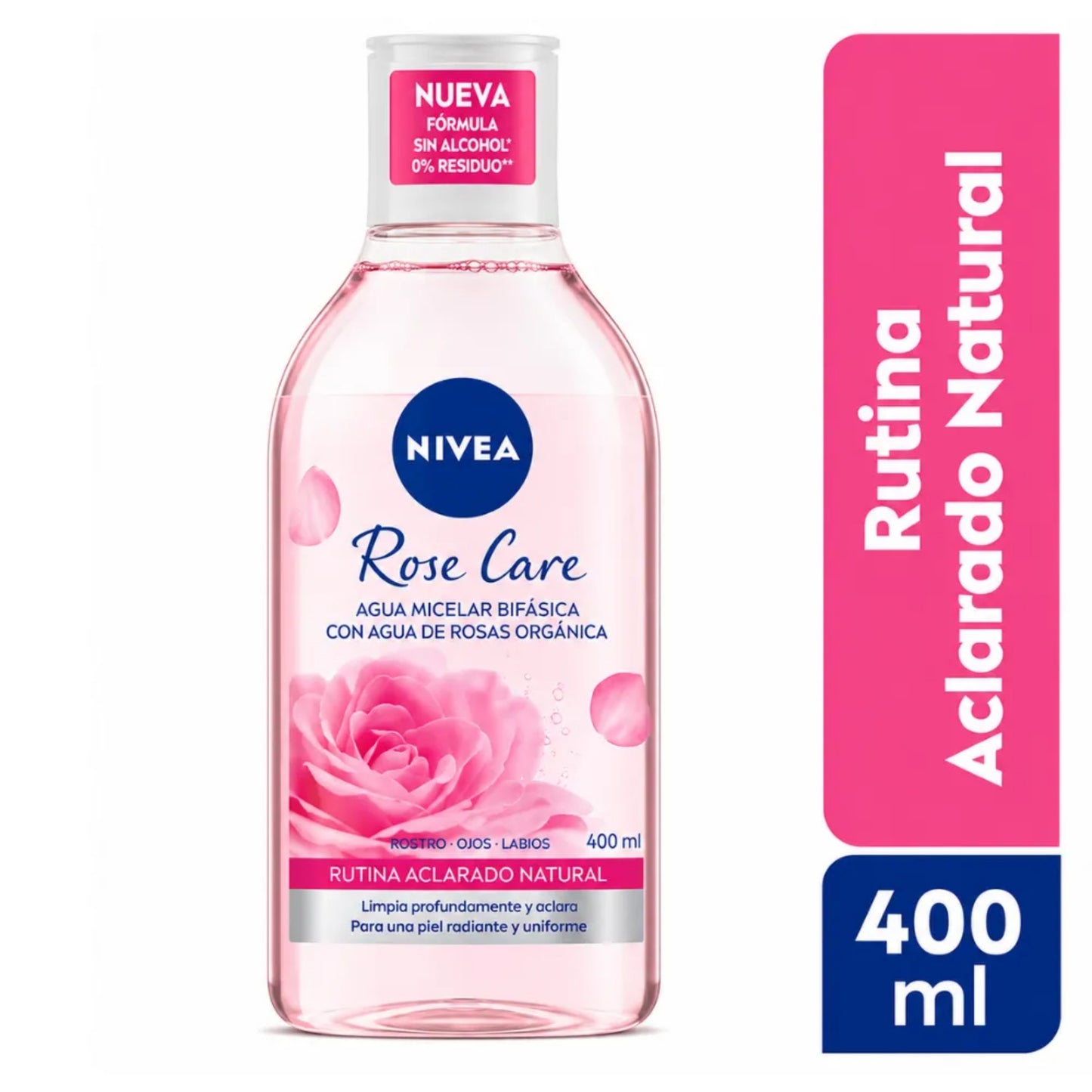 Agua Micelar Agua de Rosas Nivea 400 Ml
