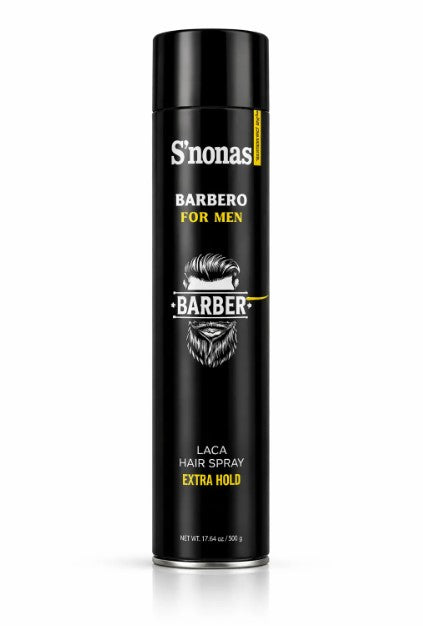 Laca Spray Barbero For Men Fijación Extra Fuerte 400 ml