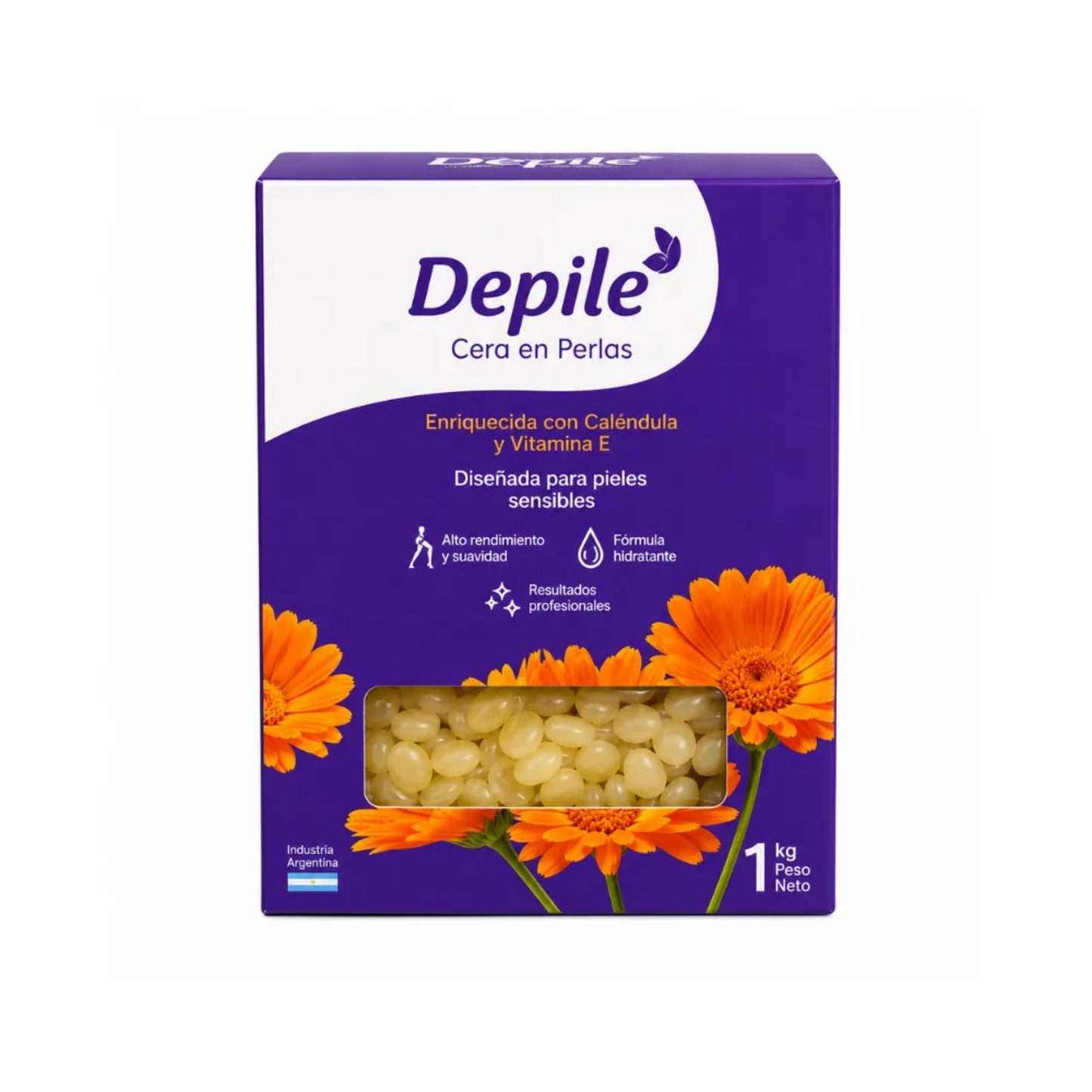 Depilé Cera en Perlas Caléndula y Cera Alba 200 G