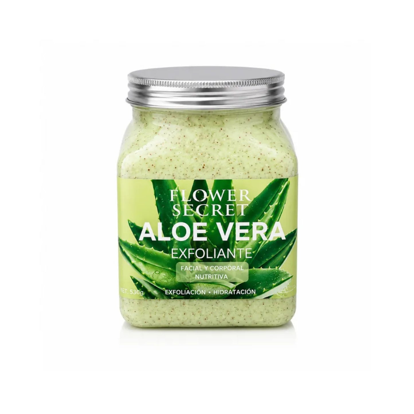 Exfoliante Corporal Flower Secret Aloe Vera 500 Ml