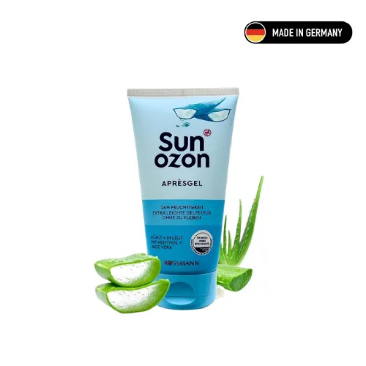 Gel Hidratante de Aloe Vera y Mentol After Sun 150 Ml