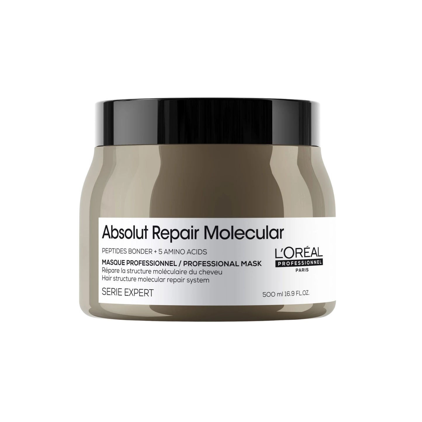Mascarilla Loreal Absolut Repair Molecular Serie Expert 500 g Reparación Cabello Muy Dañado