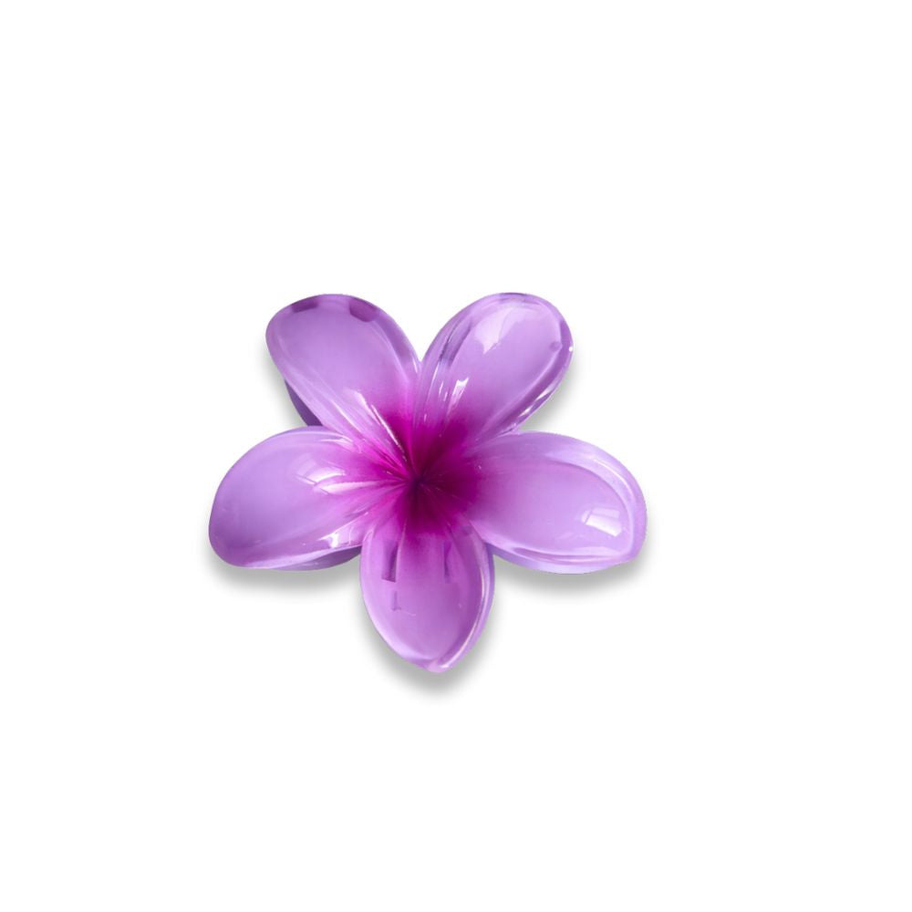 Gancho para el Cabello Flor Morado 1 Und
