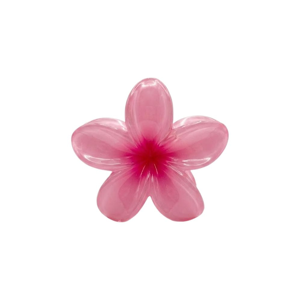 Gancho para el Cabello Flor Rosa y Fresa 1 Und