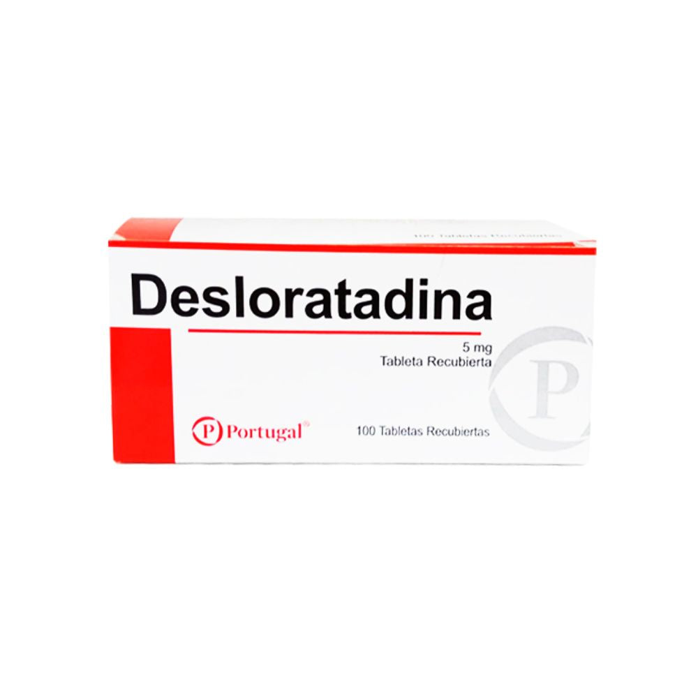 Desloratadina 5 Mg Portugal 10 Tabletas Recubiertas