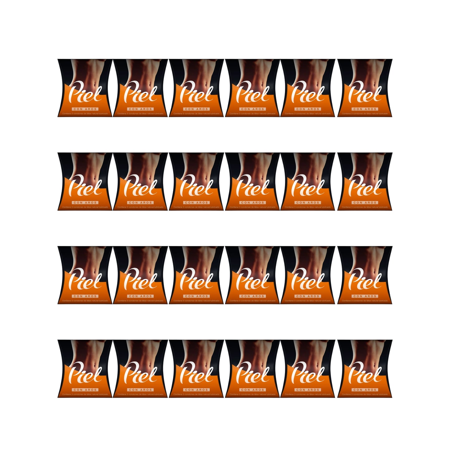 Pack Condones Piel Aros 72 Und