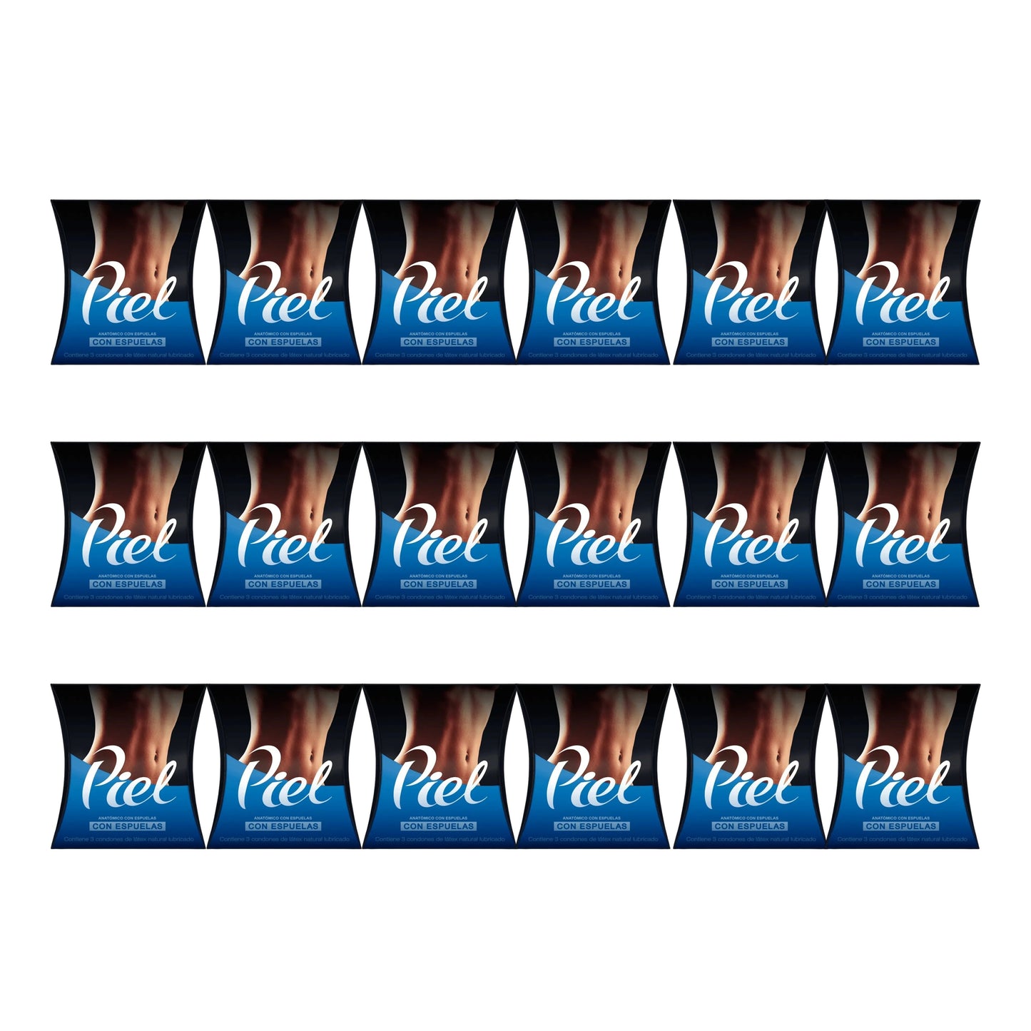 Pack Condones Piel Espuelas 54 Und