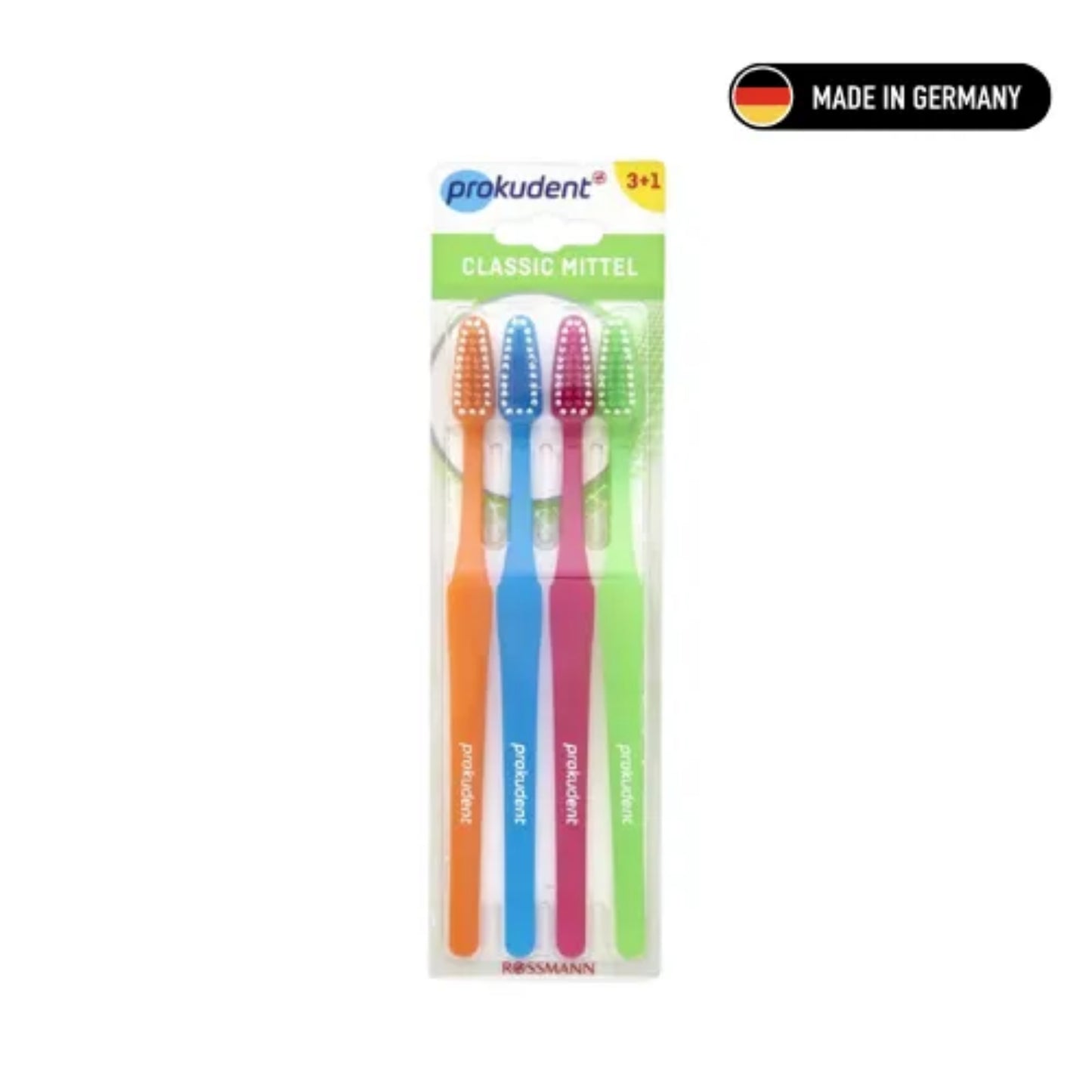 Pack x 4 Cepillos de Dientes Prokudent Clásicos
